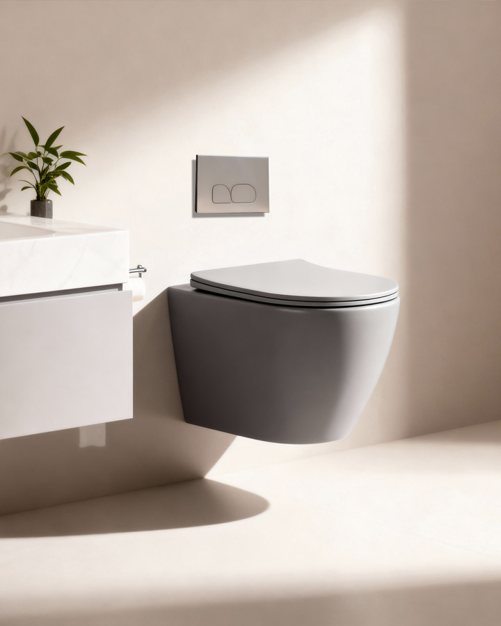 توالت فرنگی دیواری 